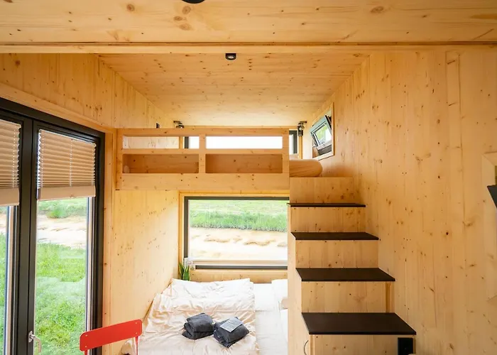 Tiny House Nature 14 Zur Meerseite - Tiny Village Harlesiel Tatil Evi Carolinensiel