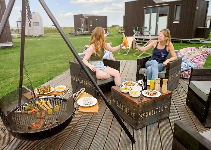 Tiny House Nature 14 Zur Meerseite - Tiny Village Harlesiel Carolinensiel